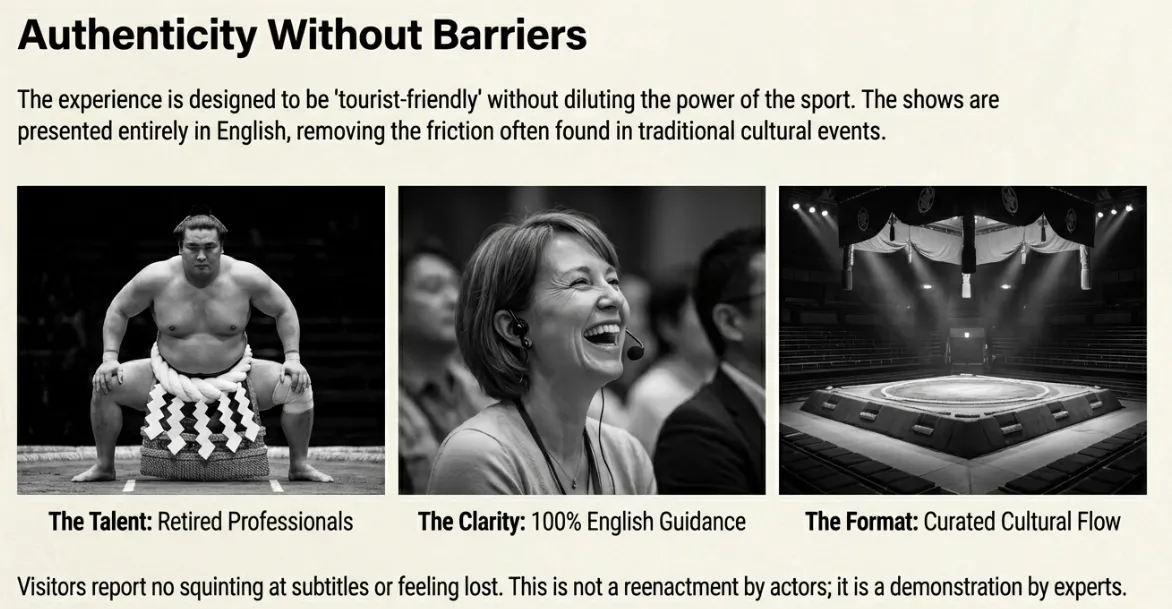 sumo hall hirakuza osaka shiko foot stomps traditional warm-up ceremony