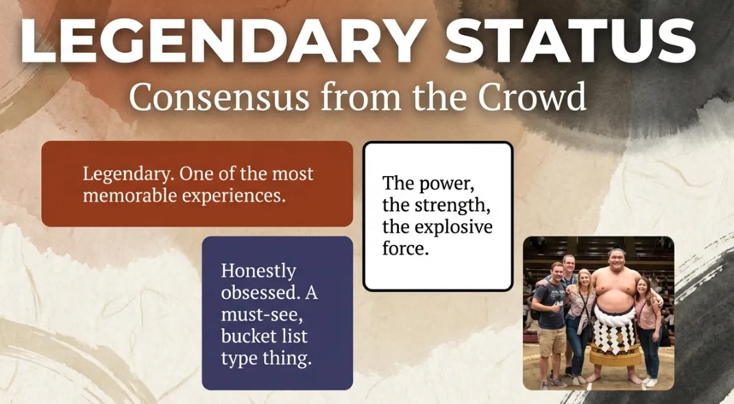 sumo hall hirakuza osaka photo opportunity with professional sumo wrestler